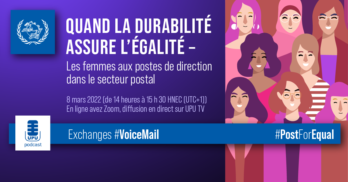 Quand la durabilité assure l’égalité – Les femmes aux postes de direction dans le secteur postal