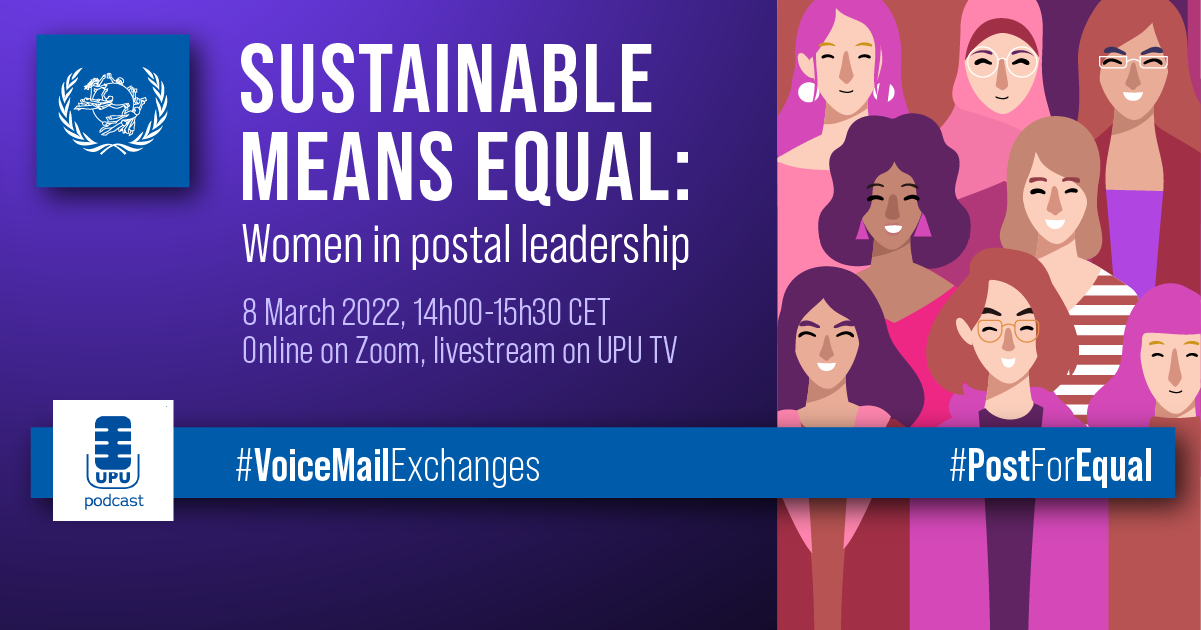 Sustainable means equal: Women in postal leadership