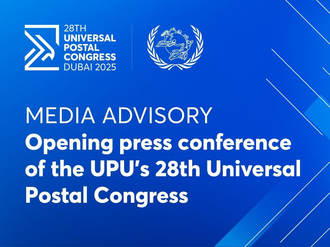 Opening press conference of the UPU’s 28th Universal Postal Congress