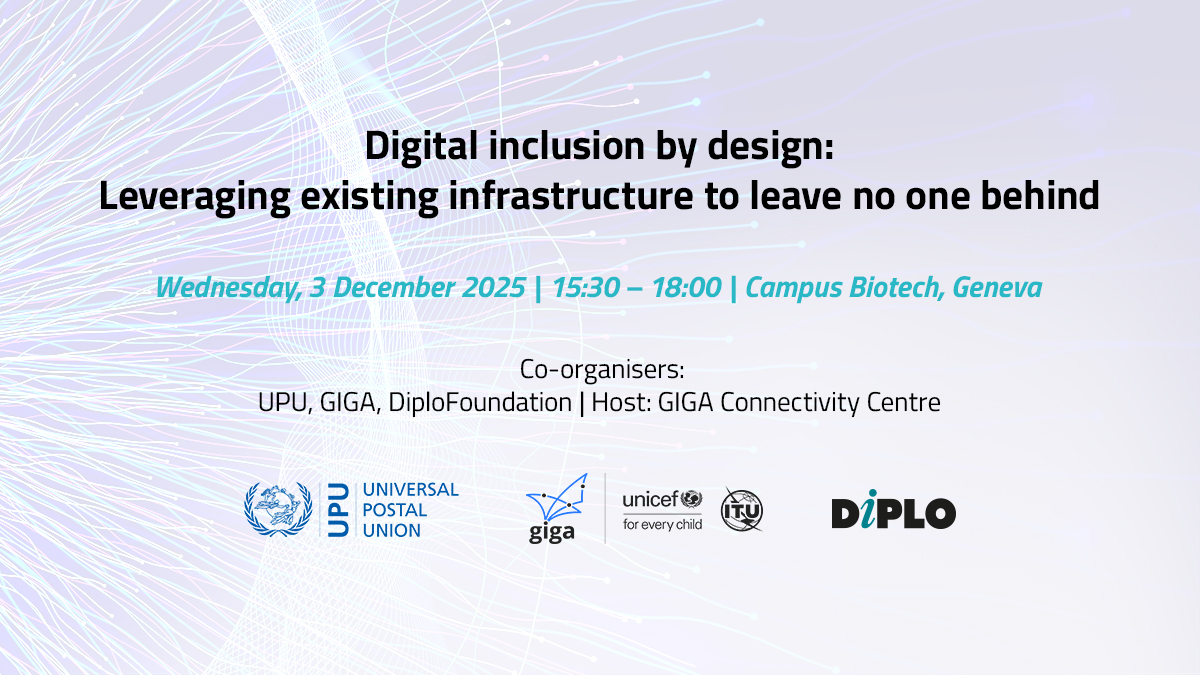 Digital inclusion by design: leveraging existing infrastructure to leave no one behind