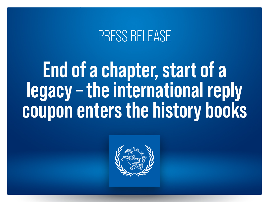 End of a chapter, start of a legacy – the international reply coupon enters the history books