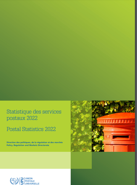 Statistique des services postaux 2022