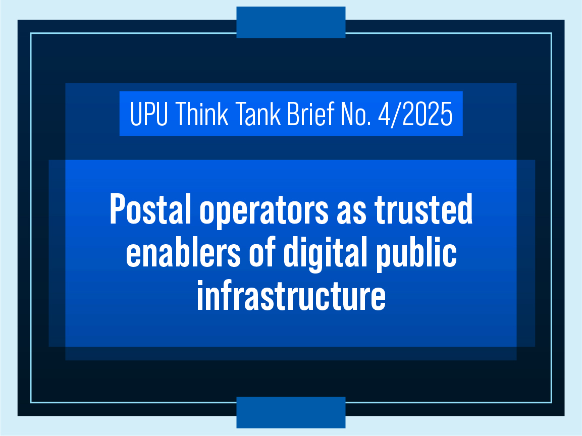 Postal operators as trusted enablers of digital public infrastructure