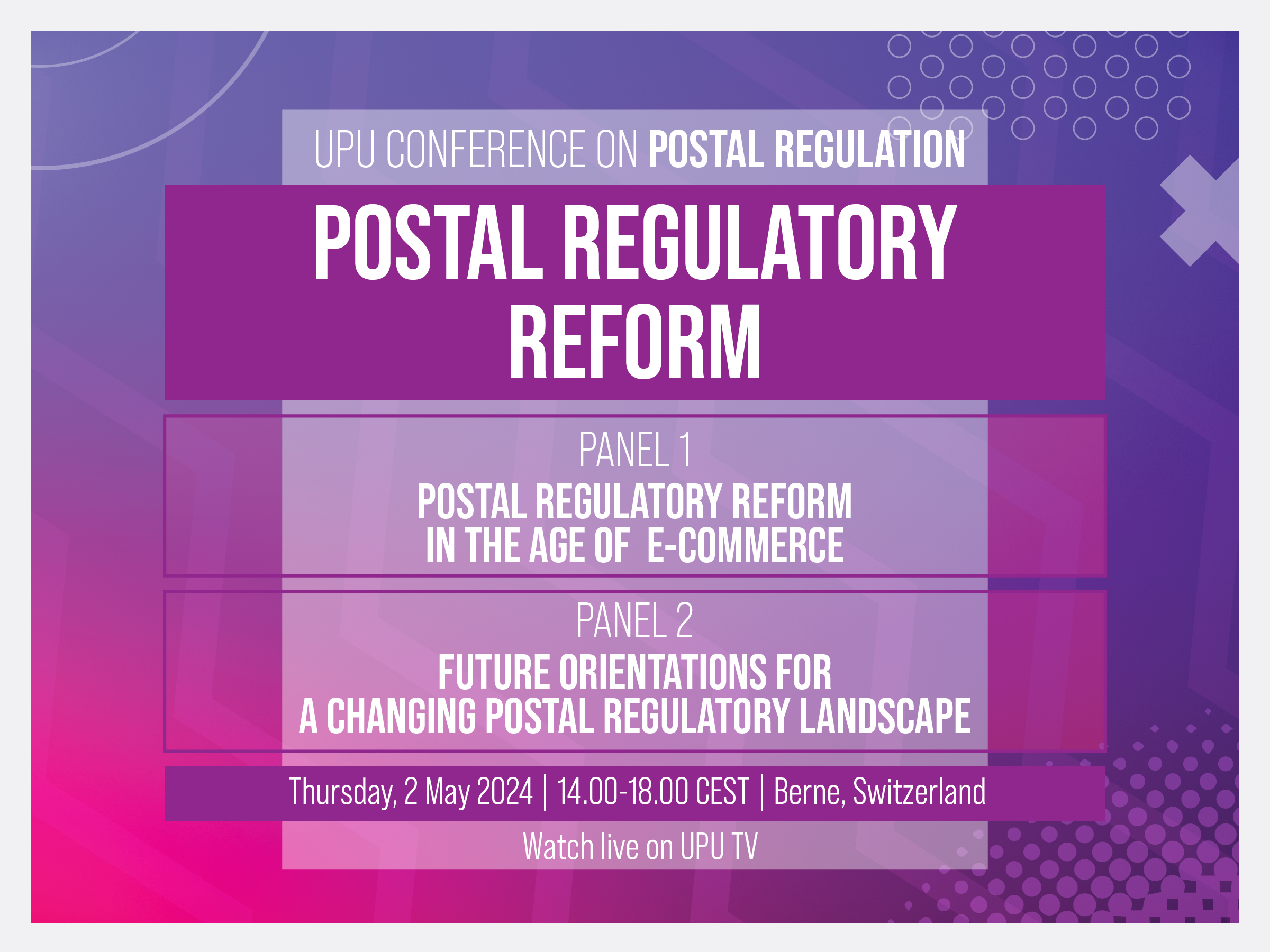 Conference on Postal Regulation