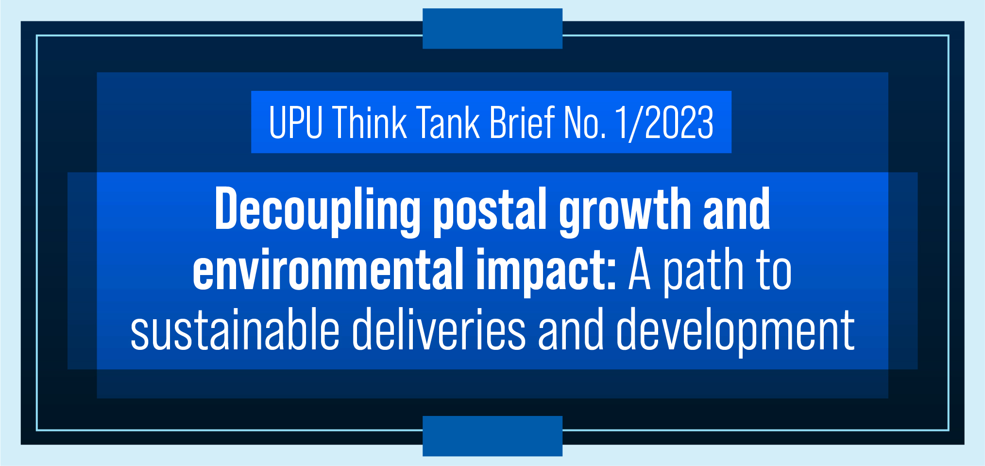 Decoupling postal growth and environmental impact: a path to sustainable deliveries and development