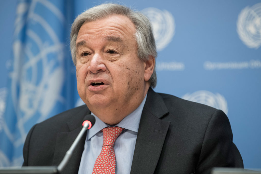 Statement By Antonio Guterres Secretary General Of The United Nations On The Occasion Of World Pos