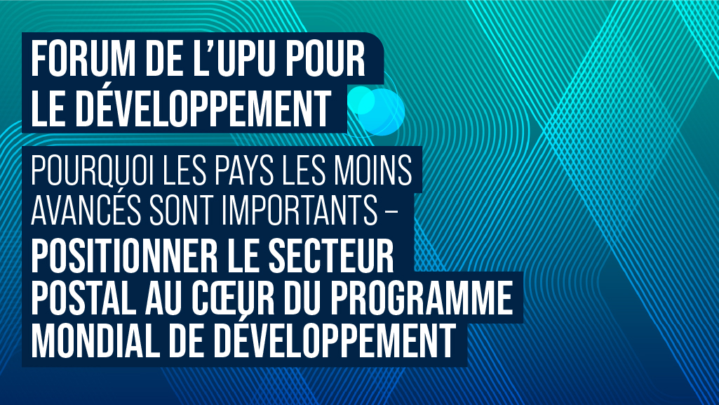 Forum de l’UPU pour le développement 2026